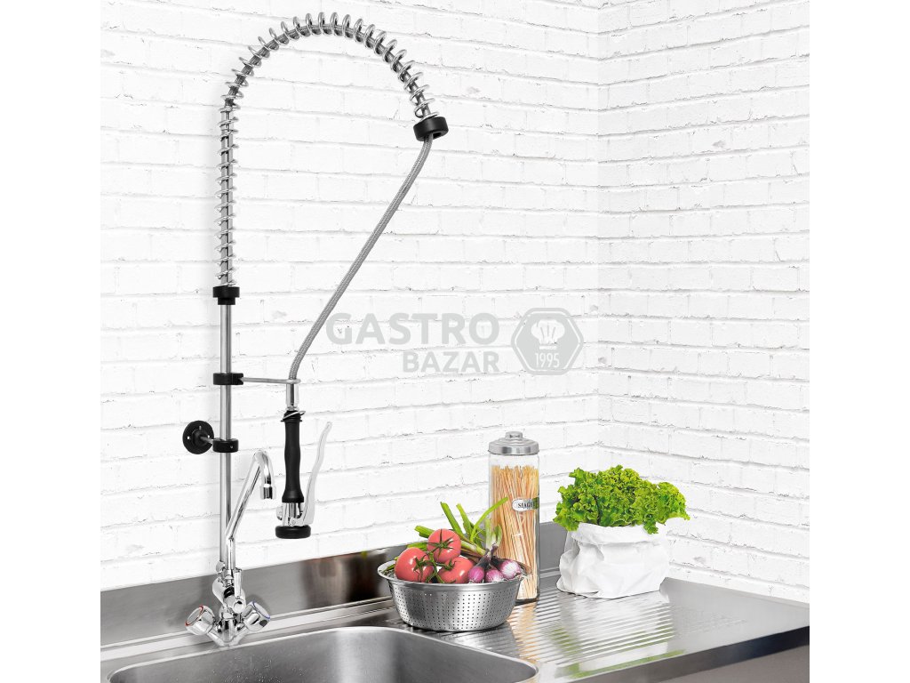 Prémiová kuchynská sprcha s otočným kohútikom a 2 zmiešavacími ventilmi