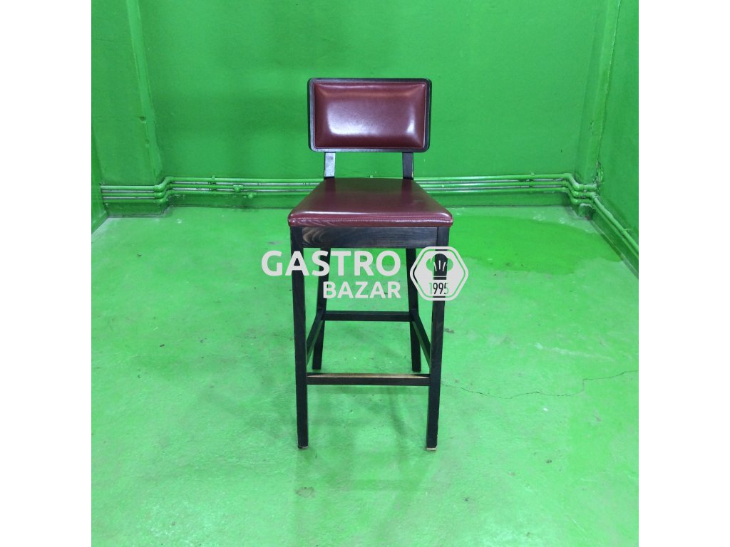 Barová židle TON do restaurace - design barová židle do restaurace velmi  kvalitní provedení, kůže a masiv dřevo židle jsou opotřebené od provozu,  budou vhodné k přečalounění, doporučuje osobní vyzvednutí celkem 20