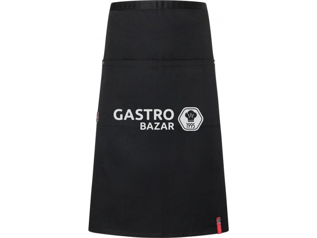 Zástěra Bistro ROCK CHEF® -Stage2 s kapsami