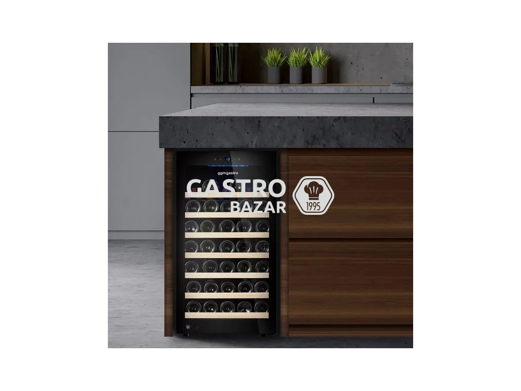 Chladnička na víno - 1 klimatická zóna - 76 litrov - max. 29 fliaš