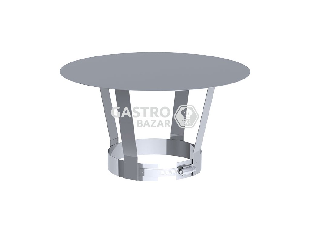 Horný kryt komínčeka - proti dažďu - Ø 450 mm