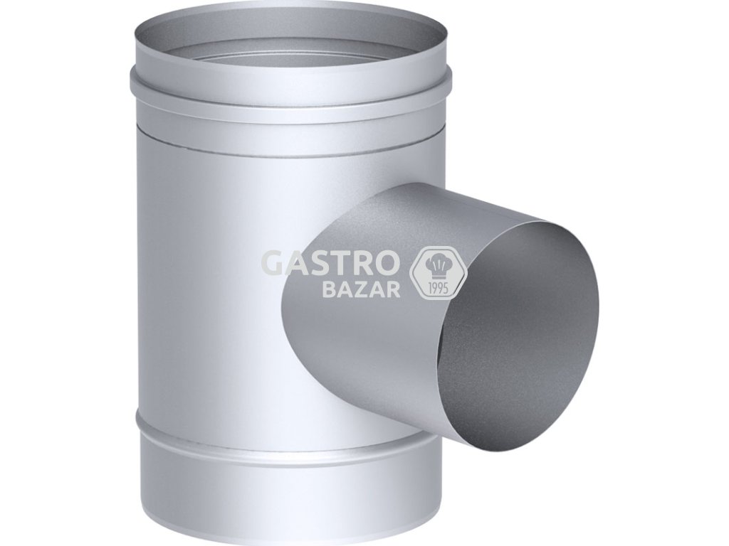 T-pripojovacie koleno 90° - vrátane odvodňovacieho systému kondenzátu - Ø 450 mm