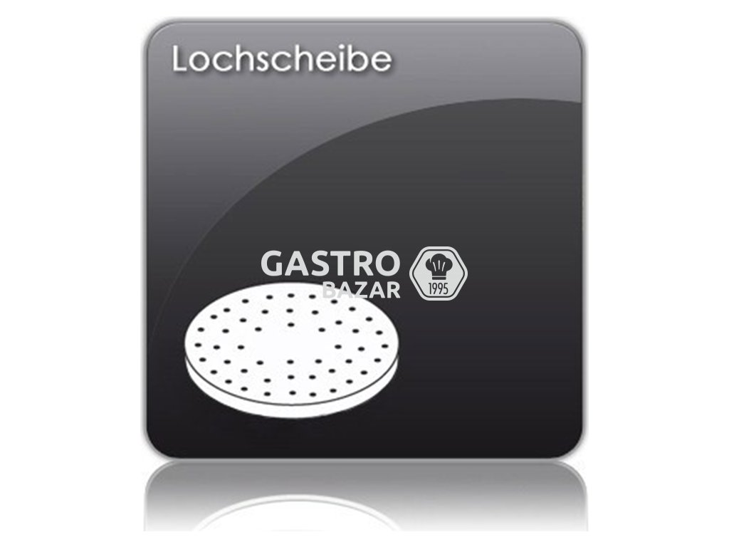 Perforovaný kotúč - 6 mm