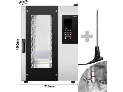 Kombinovaný konvektomat - Touch - 10x GN 1/1 - vč. automatického mycího systému ZDARMA