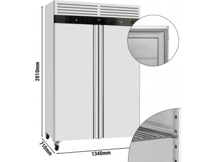 Chladnička ECO - 990 litrů - se 2 dveřmi