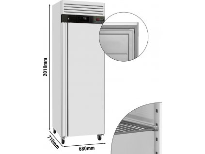 Chladnička ECO - 0,68 x 0,71 m - 452 litrů - s 1 dveřmi