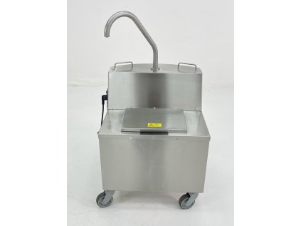Nerezový vozík na olej Frima