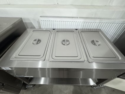 Termo vozík Bainmarie - 3x GN 1/1