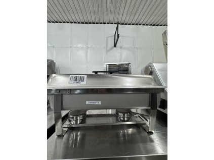 Chafing mísa s krytem & nerezovanými nožkami