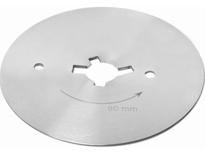 Top nůž s hladkou čepelí - O 80 mm pro elektrický kebab nůž