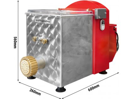 Elektrický strojek na těstoviny 8kg/h