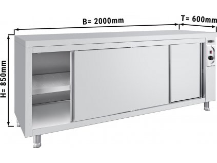 Ohřevná skříň ECO- 2,0 m