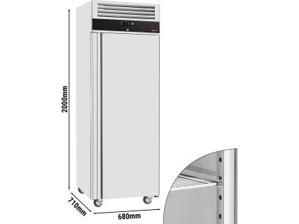 Mrazák PREMIUM - 0,68 x 0,71 m - 400 litrů - 1 dveře