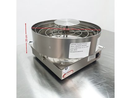 Dohřívač na pizzu nerezový