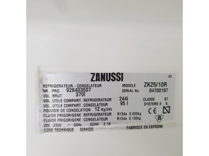 Lednice s mrazákem - kombinace 170x60x60