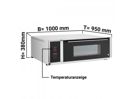 Pekařská trouba 1,0 m