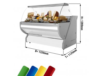 Chladiaca vitrína - 1,3 x 1,15 m - 260 litrov