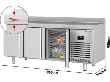 Chladicí stůl (GN) - se 3 dveřmi