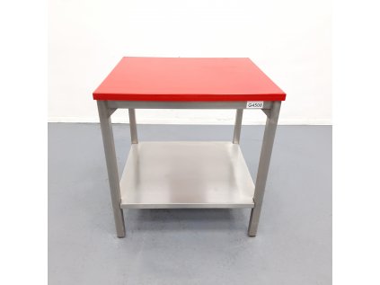 Nerezový stůl s krájecí deskou 80x70x85  cm
