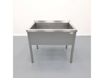 Nerezový dřez extra velká komora 100x70x84 cm