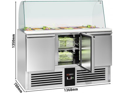 Saladeta PREMIUM - 1,37 x 0,7 m - se 3 dvířky