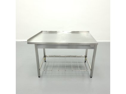 Nerezový stůl 132x70x85 cm