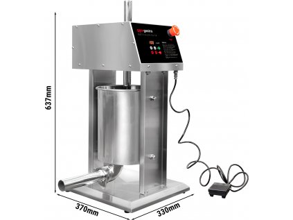 Elektrická plnička klobás z nerezové oceli (stojící)