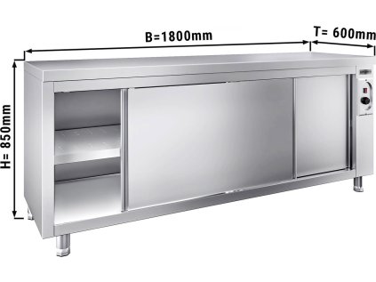 Ohřevná skříň PREMIUM - 1,8m