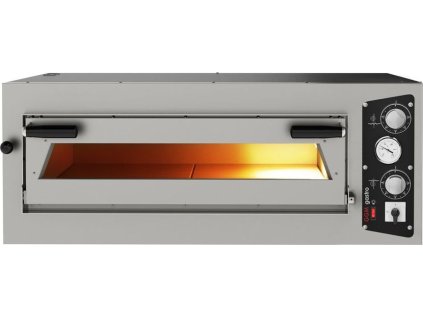 (2 Kusy) Elektrická pec na pizzu 4+4x 35 cm - ruční ovládání