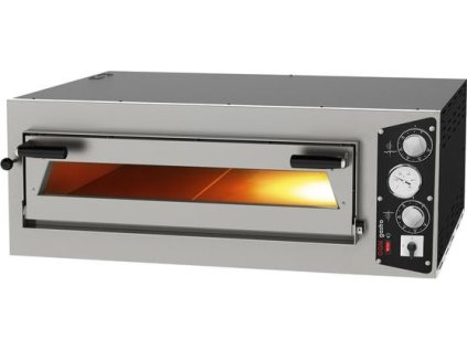 (2 Kusy) Elektrická pec na pizzu 9+9x 34 cm (široká) - ruční ovládání