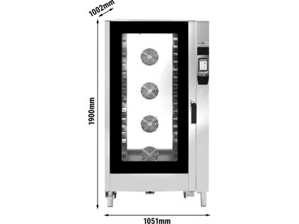 Pekárska teplovzdušná pec-Touch - 16x EN 60x40