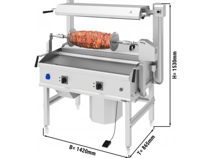 Cag Kebab Gril- Horizontálne