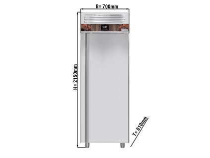 Lednice na čokoládu - 0,7 x 0,81 m - 700L