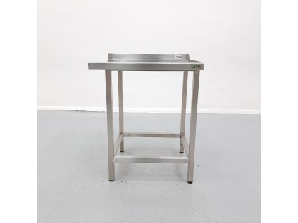 Nerezový výstupní stůl k myčce- pravý 70x70x90cm