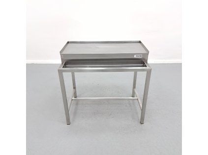 Nerezový stůl atyp 80x50x75 cm