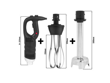 SET tyčového mixéru s 500mm mixérem - 450 wattů
