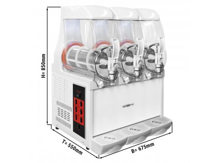 Stroj na výrobu ľadovej triešte - 3 x 10 litrov