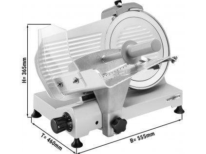 Nářezový stroj- Čepel: Ø 250 mm