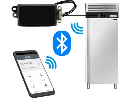 Bluetooth control & temperature recording for cooling appliances