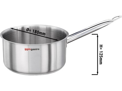 Hrnec - Ø 180 mm - Výška: 125 mm