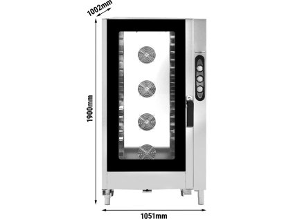 Konvektomat - ruční - 20x GN 1/1