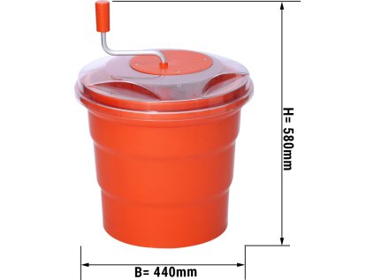 Plastová odstředivka na salát - 20 litrů