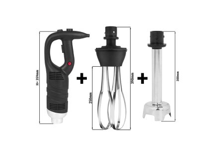 SET tyčového mixéru s 300mm mixérem - 450 wattů