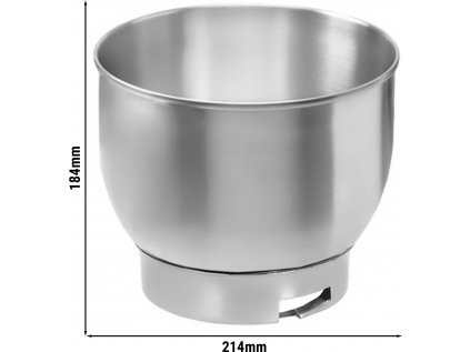 Nerezová mísa pro mixér RTK5 - Ø 214 mm