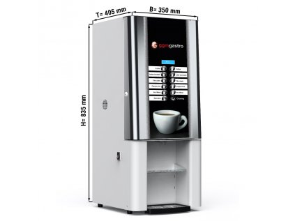 Automat na horké nápoje se 4 nádobami