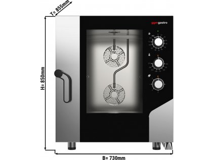 Konvektomat - manuálna- 7x GN 1/1