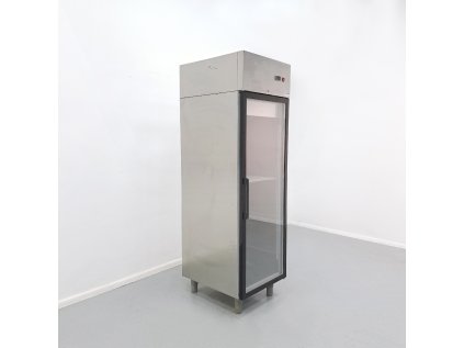 Gastro lednice na přepravky prosklenné dveře 205x74x61,5 cm