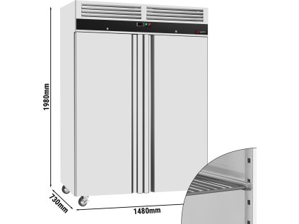 Lednice - 1,48 x 0,73 m - 2 dveře