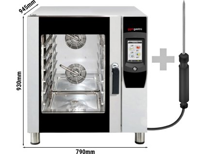 Konvektomat - 7x GN 1/1 - včetně samočištění