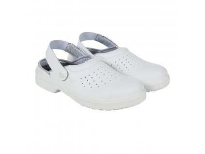 Bezpečnostná topánka Oxford - biela - Veľkosť: 42